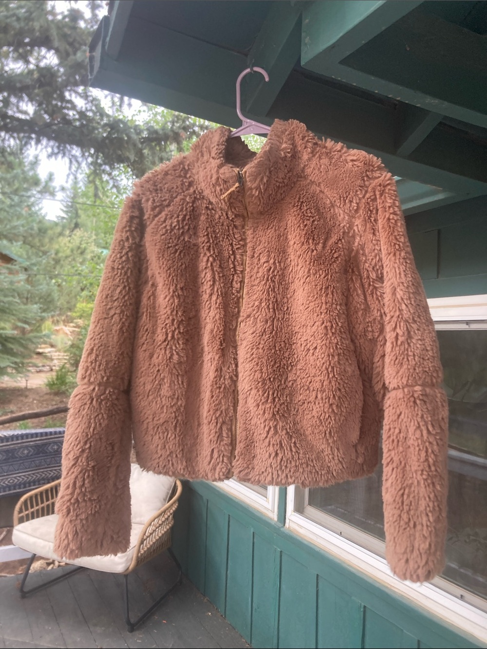 Patagonia high loft full zip fleece jacket